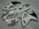 Plástico Moto GSXR 600 / 750 K6 2006-2007 - Blanco Plata