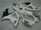 Plástico Moto GSXR 600 / 750 K6 2006-2007 - Blanco Plata