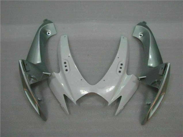 Plástico Moto GSXR 600 / 750 K6 2006-2007 - Blanco Plata
