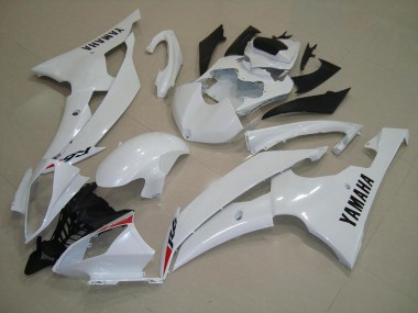 Plástico Moto R6 2008-2016 - Blanco Perla