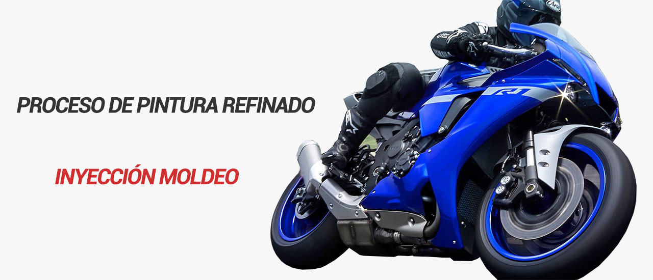 Proceso de pintura refinado, Inyección Moldeo | FairingInTheBox